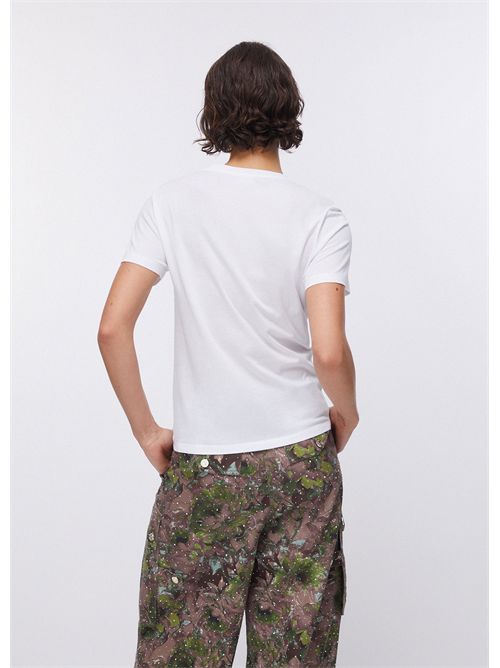 T-shirt woman white LIU JO | WA6237JS923/P9779